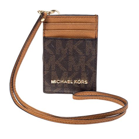 michael kors id holder|michael kors card holder price.